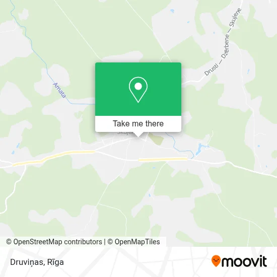 Druviņas map