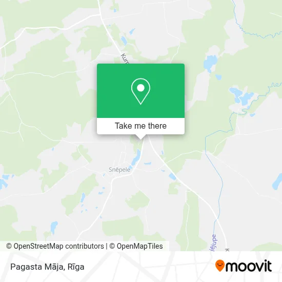 Pagasta Māja map