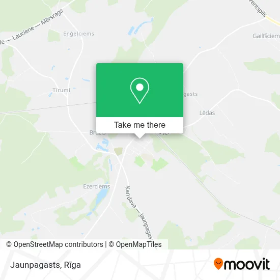 Jaunpagasts map