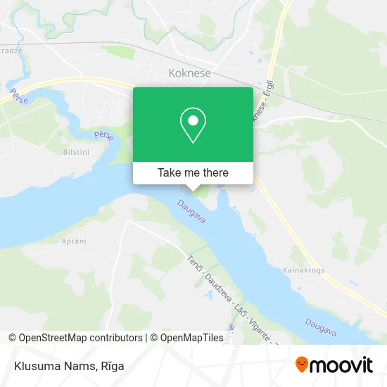 Klusuma Nams map