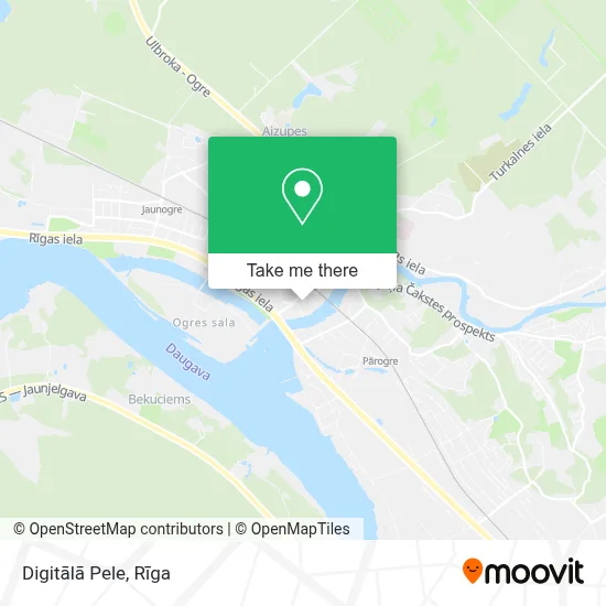 Digitālā Pele map
