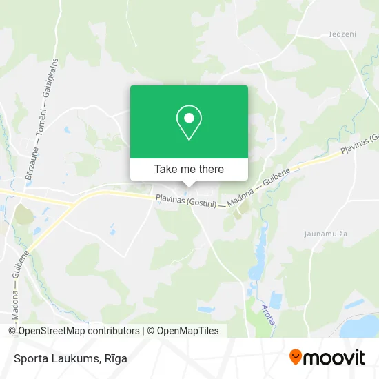 Sporta Laukums map