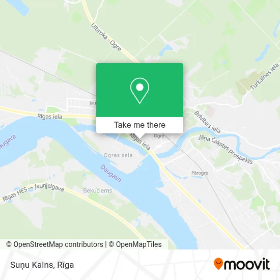 Suņu Kalns map
