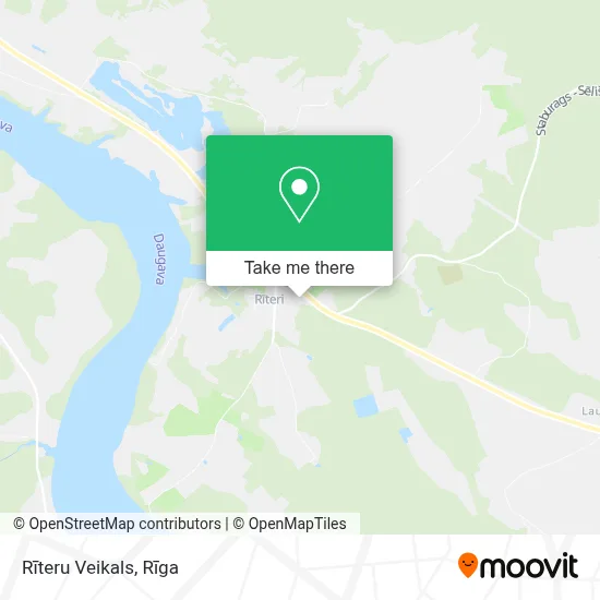 Rīteru Veikals map