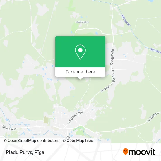 Pladu Purvs map