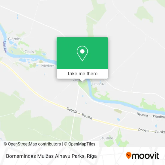 Bornsmindes Muižas Ainavu Parks map