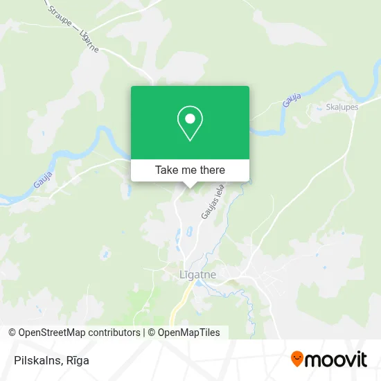 Pilskalns map