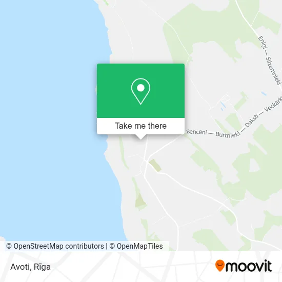 Avoti map