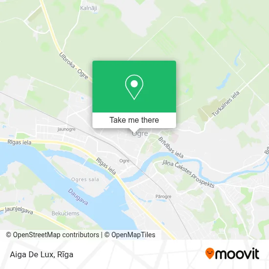 Aiga De Lux map