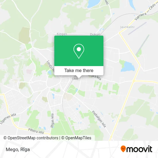 Mego map