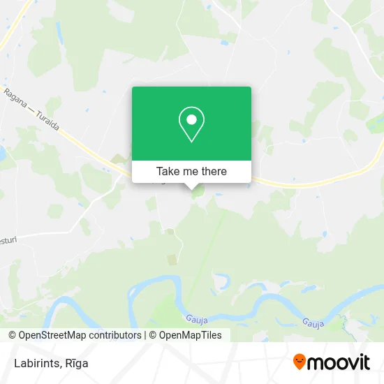 Labirints map