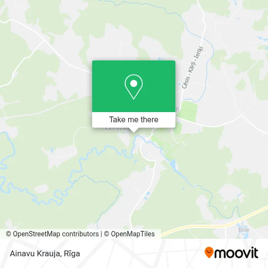 Ainavu Krauja map