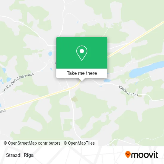 Strazdi map