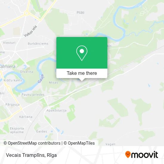 Vecais Tramplīns map