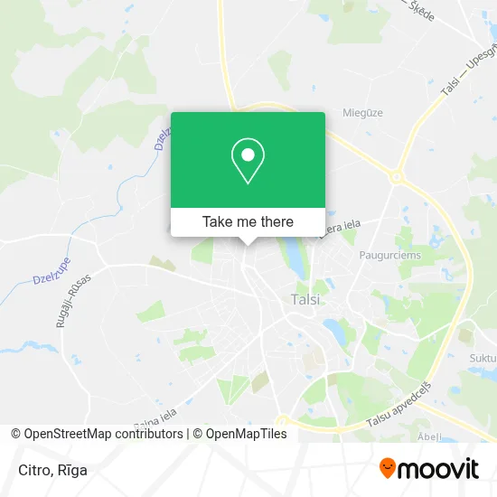 Citro map