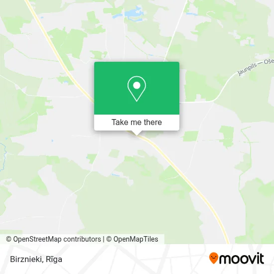 Birznieki map