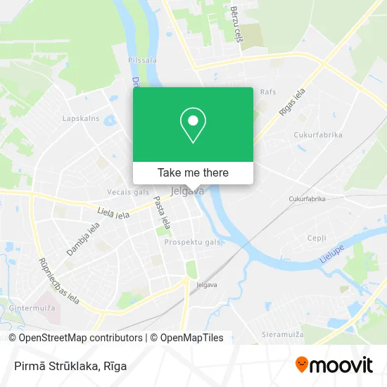 Pirmā Strūklaka map