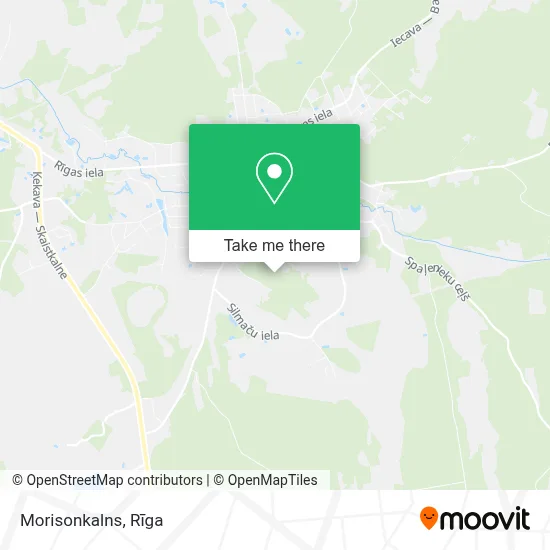 Morisonkalns map