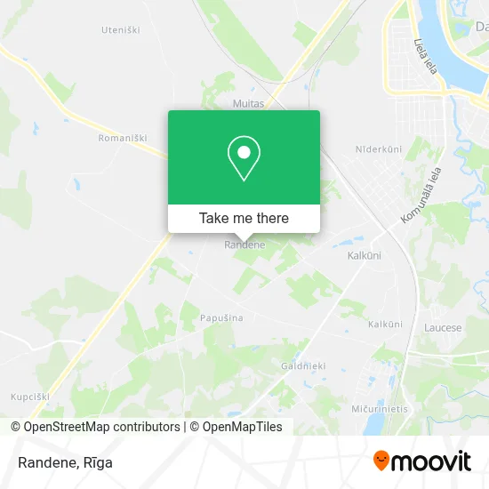 Randene map