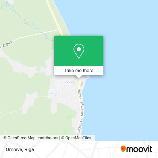 Omniva map