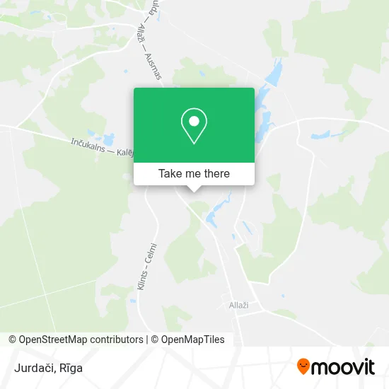 Jurdači map