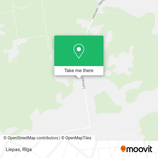 Liepas map