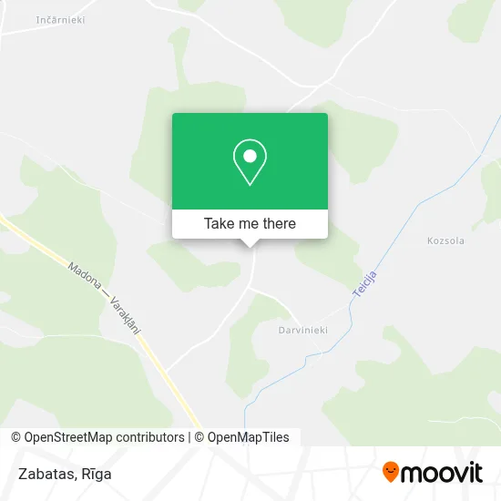 Zabatas map