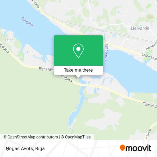 Ņegas Avots map