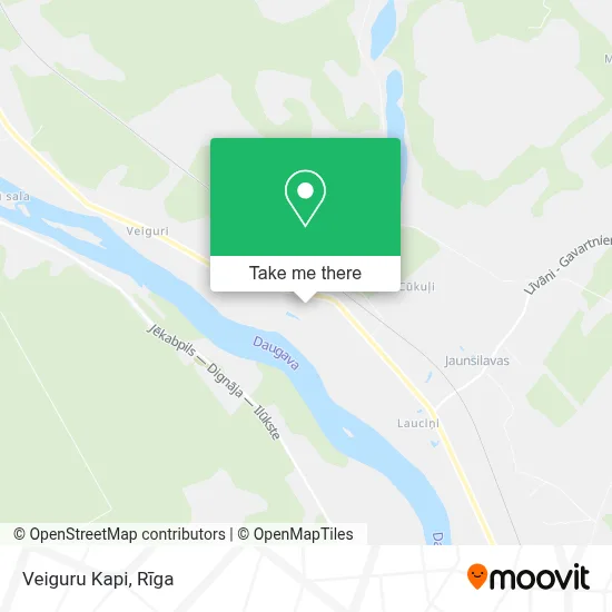 Veiguru Kapi map