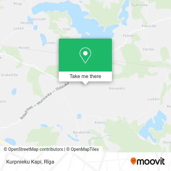 Kurpnieku Kapi map