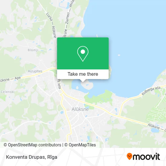 Konventa Drupas map