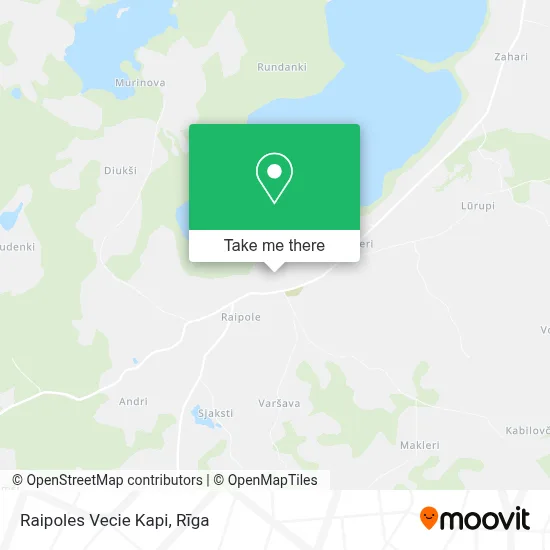 Raipoles Vecie Kapi map