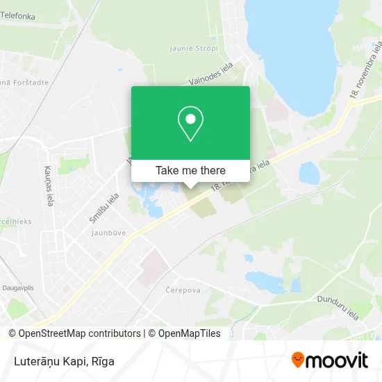 Luterāņu Kapi map