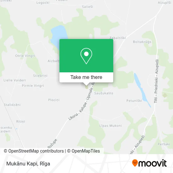 Mukānu Kapi map