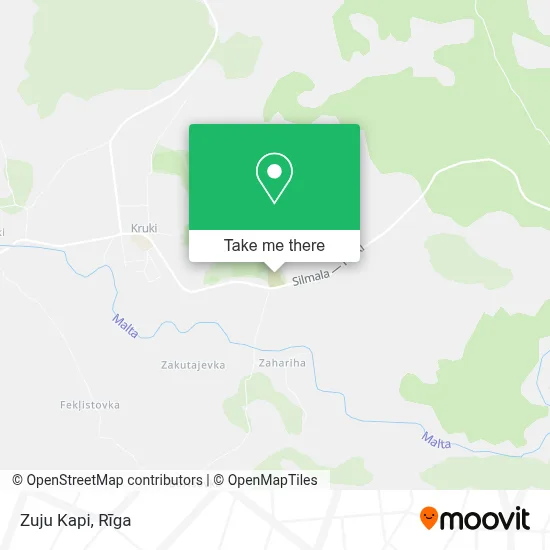 Zuju Kapi map