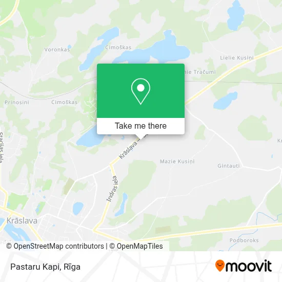 Pastaru Kapi map