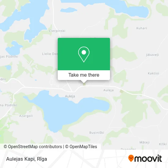 Aulejas Kapi map