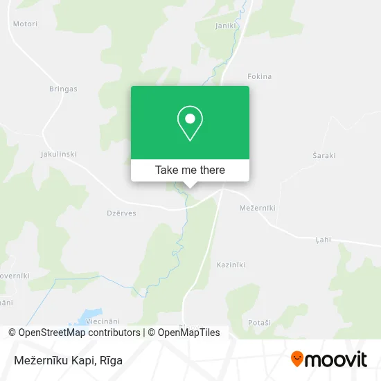 Mežernīku Kapi map