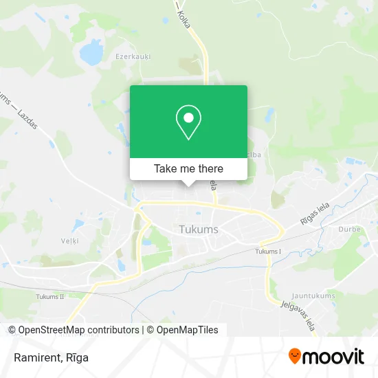 Ramirent map