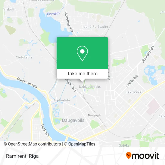 Ramirent map