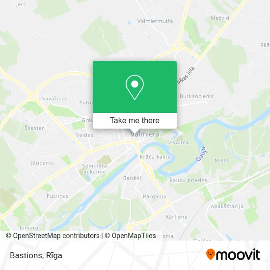 Bastions map