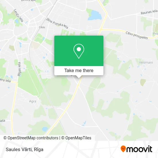 Saules Vārti map