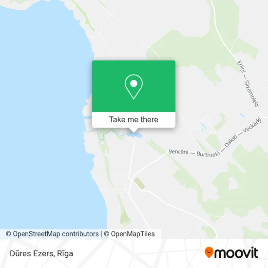 Dūres Ezers map