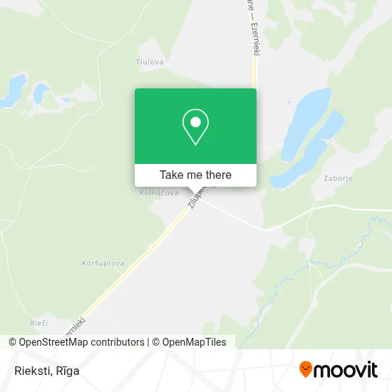 Rieksti map