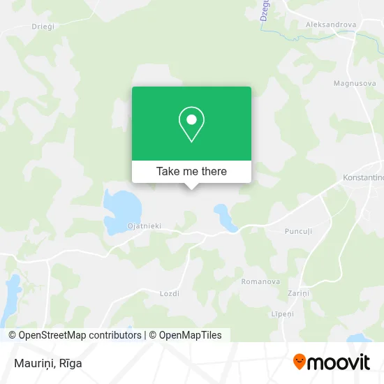 Mauriņi map