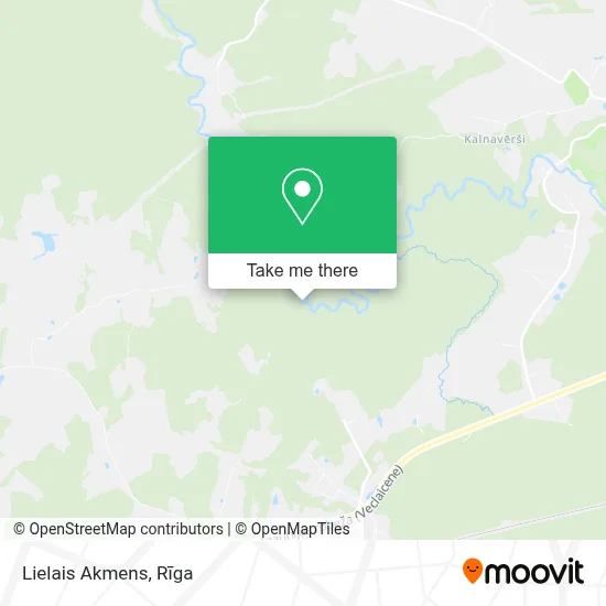 Lielais Akmens map