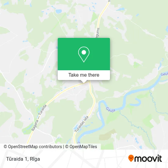 Tūraida 1 map