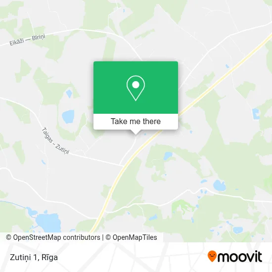 Zutiņi 1 map