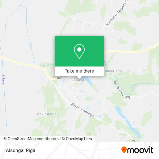 Alsunga map