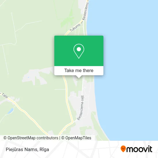Piejūras Nams map
